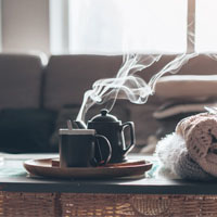 tea time, tea, tea pot, hot, steam