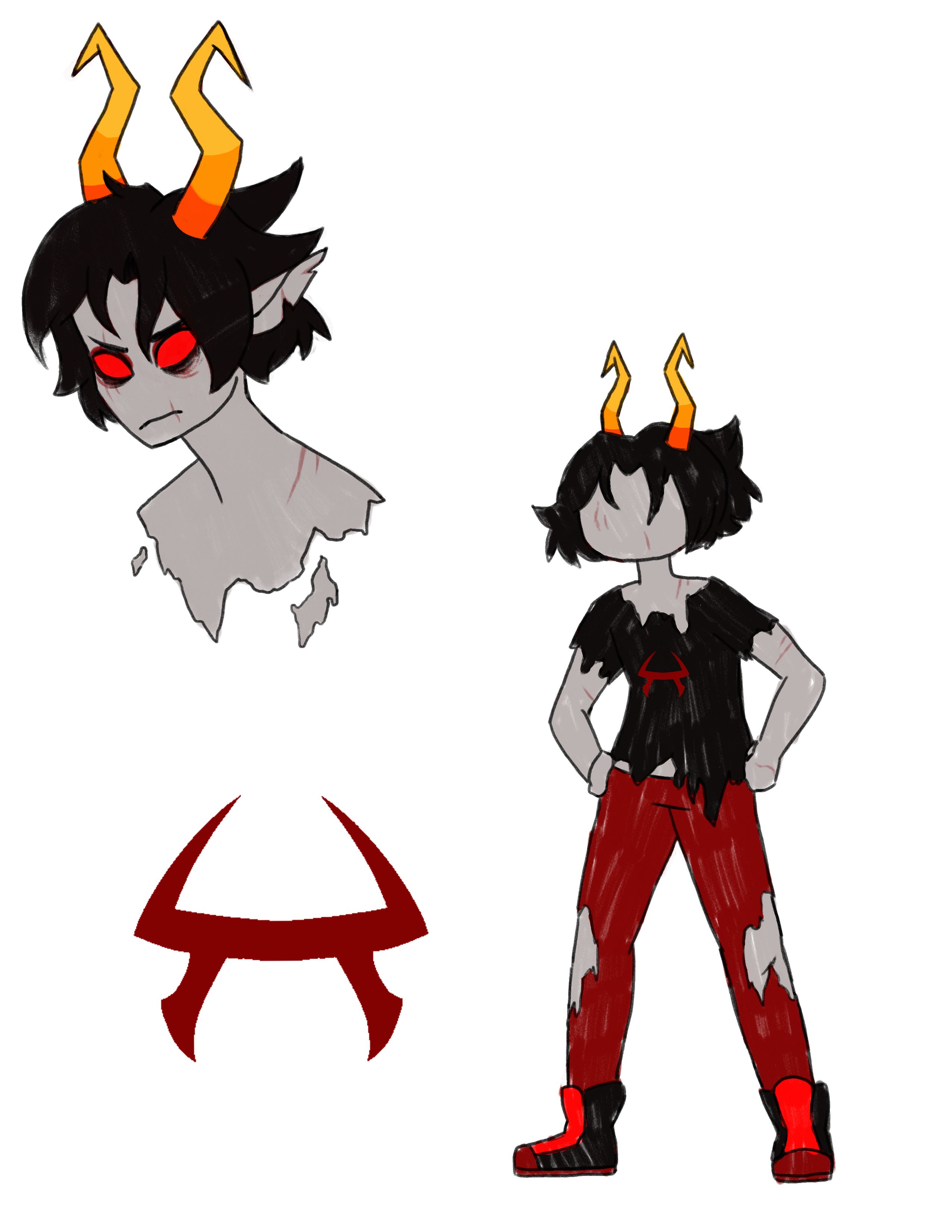 Fantroll Alecto based on the sin of Wrath