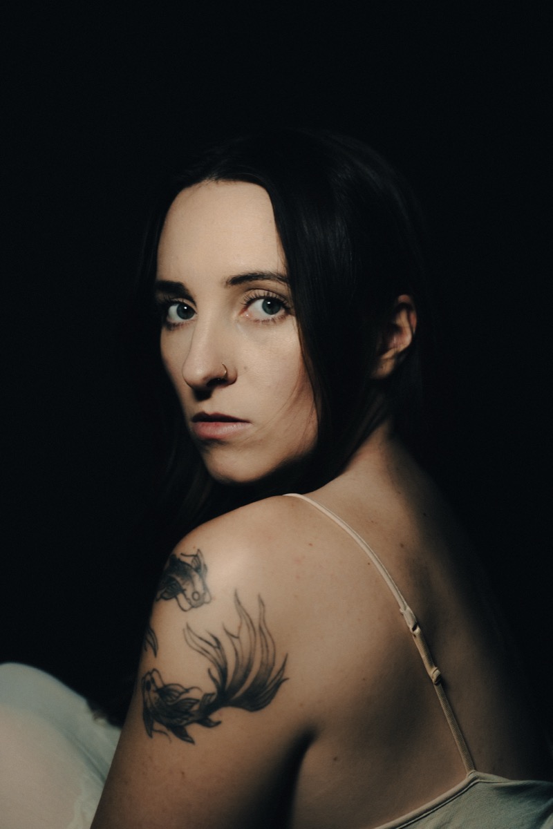 Self-portrait of Izzy Westfall, photographer and filmmaker.