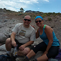 a photo of the site enjoying a break a hike near Granite Chief Wilderness 
