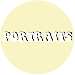 This is a small design of the word portrait