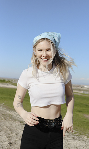 This is a picture used to show who Kylie is.
