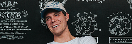 Shows photo of Sam 