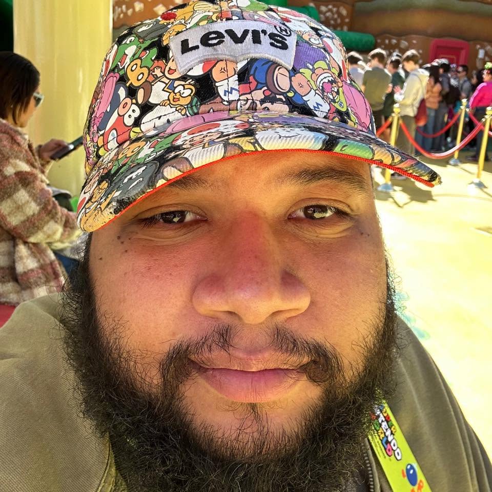 Selfie of me at Super Nintendo World.