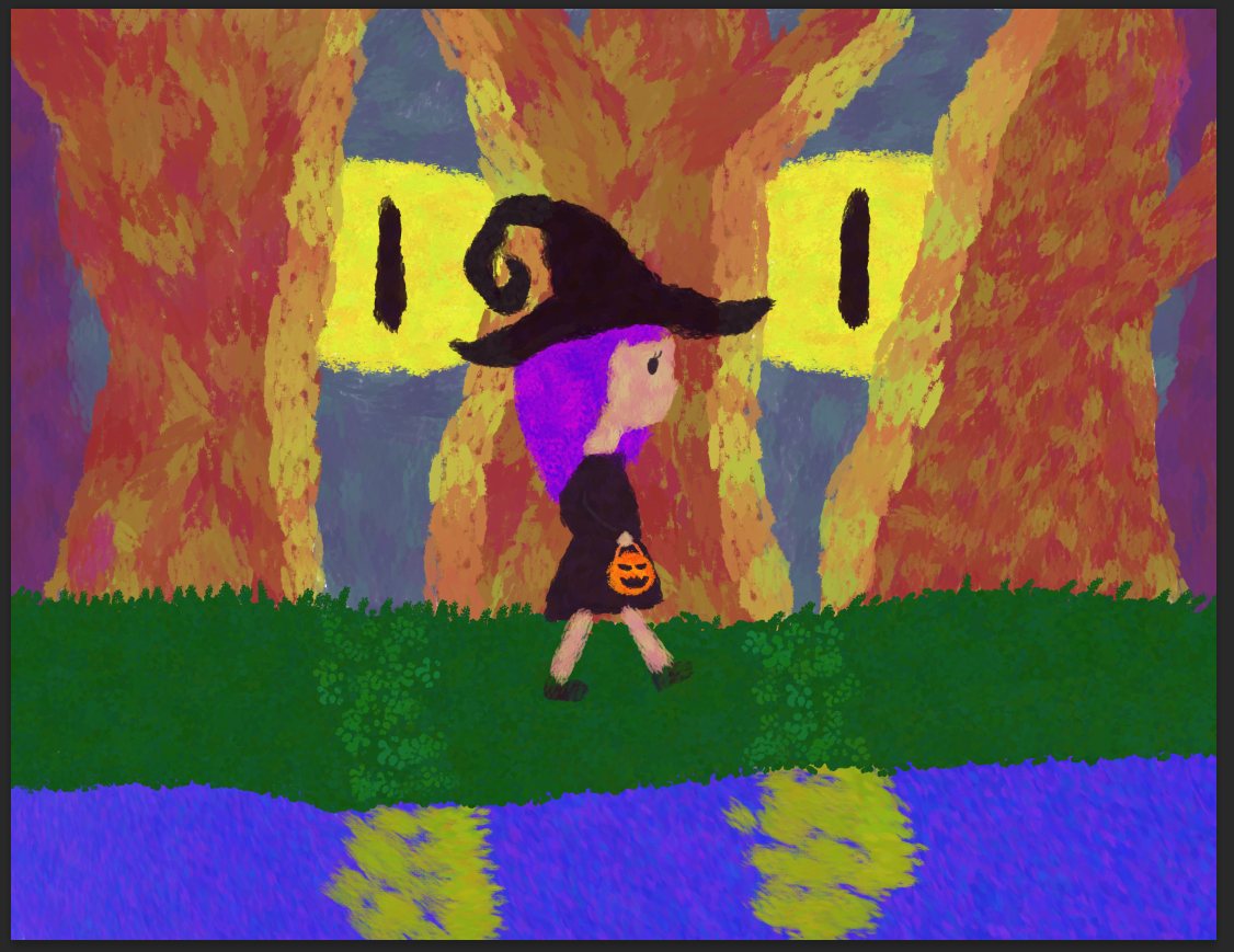 witch in the woods