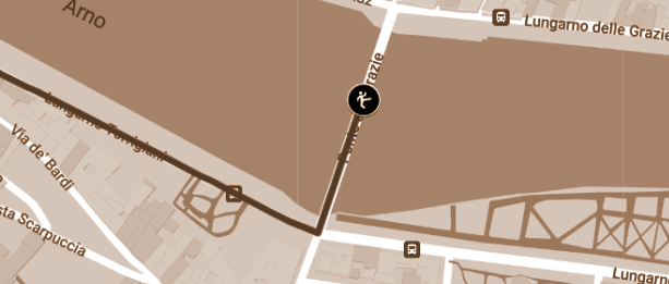 Walking directions for step 5.1. View on google maps: https://goo.gl/maps/Dtufnujkv1TSThA57