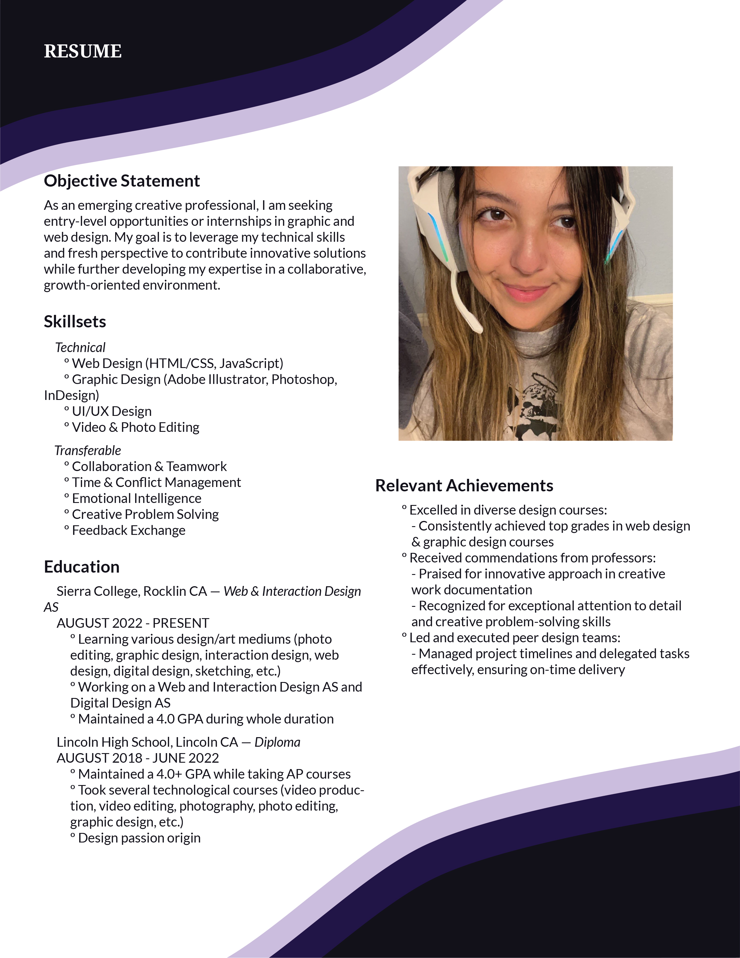Jess's Resume