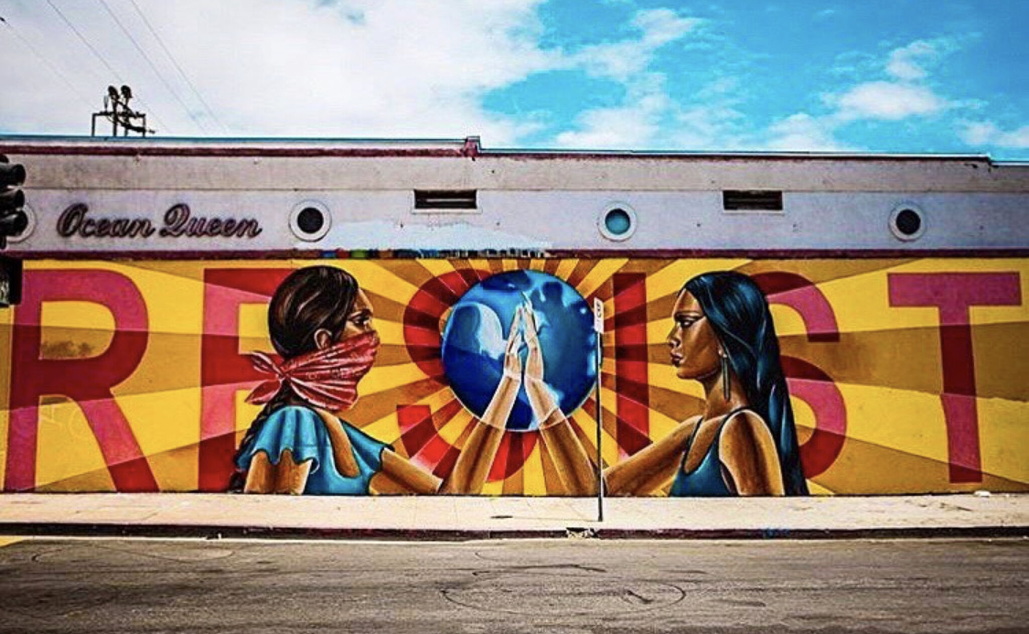 Resiste Mural by Nani Chacon