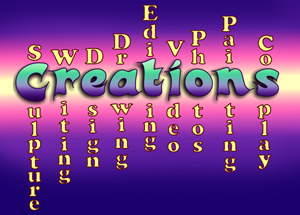 Creations logo, link to homepage