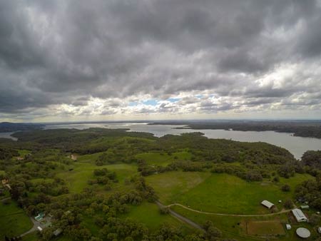 the main part of a lake