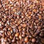 Image of light roast whole coffee beans