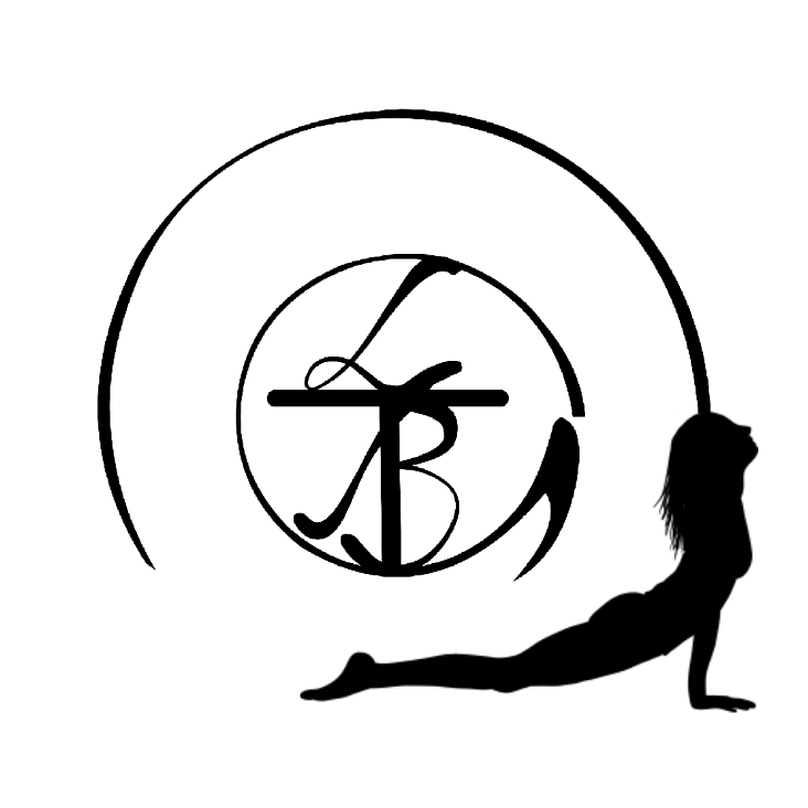 graphic logo with initials of trainer