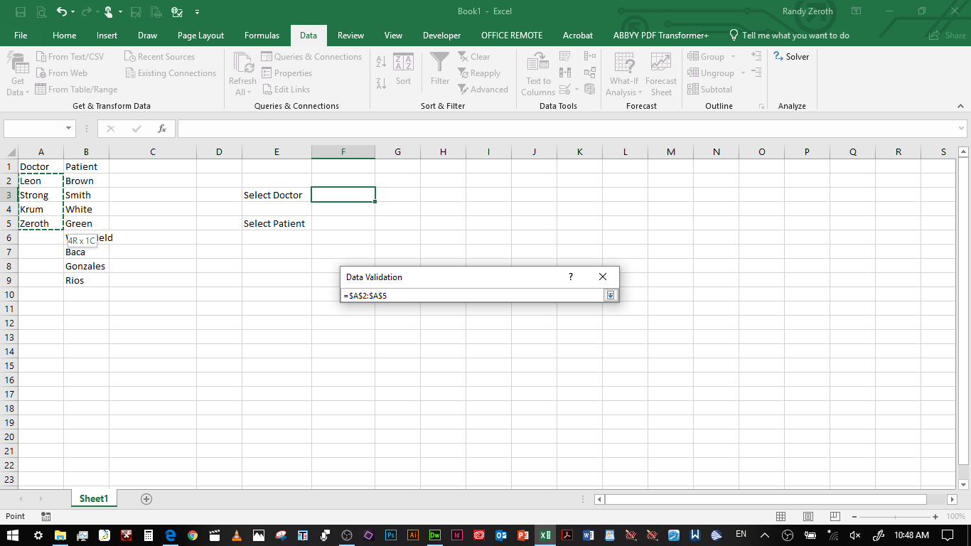 picture of an excel spreadsheet
